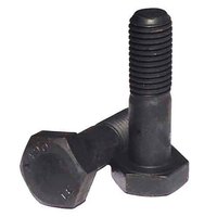 1"-8 X 3" A490 (F3125) Heavy Hex Structural Bolt, Type 1, Plain